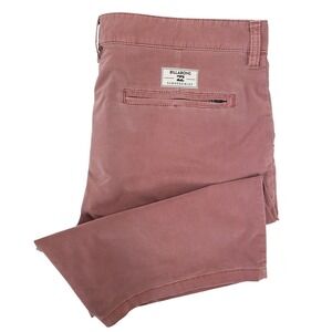 Billabong New Order Submersibles Mens 34 Dusty Rose Hybrid Shorts Polyester